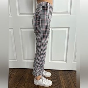 H&M gingham stretch pant